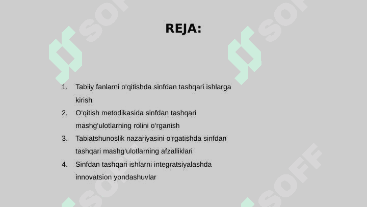 Tabiiy fanlar nazariyasi va metodikasini o‘qitishda sinfdan va maktabdan tashqari ishlar.  Tabiiy fanlar nazariyasi va metodikasini o‘qitishda sinfdan va maktabdan tashqari ishlarning ahamiyati 2