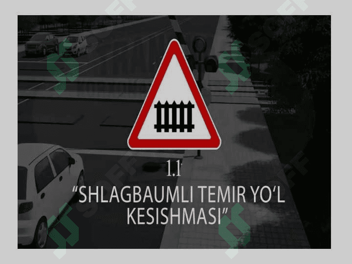 TEMIR YO'L KESISHMALARI ORQALI XARAKATLANISH  OCHIQ DARS ISHLANMASI 5