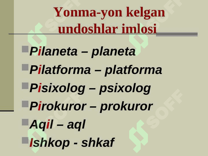 Imlo qoidalari 3
