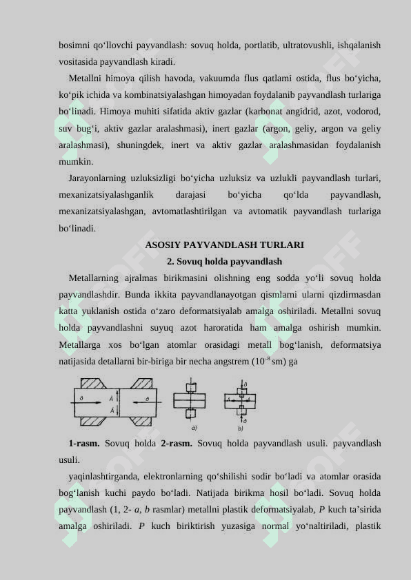 Sovuq holda payvandlash 3