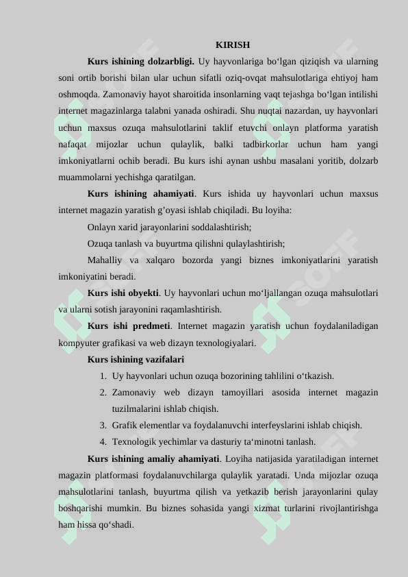 UY HAYVONLARI UCHUN OZUQA INTERNET MAGAZINI (ZOOMAGAZIN) 3