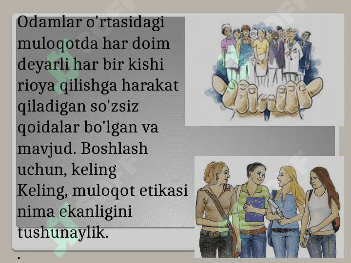 Muloqot etiketi 4