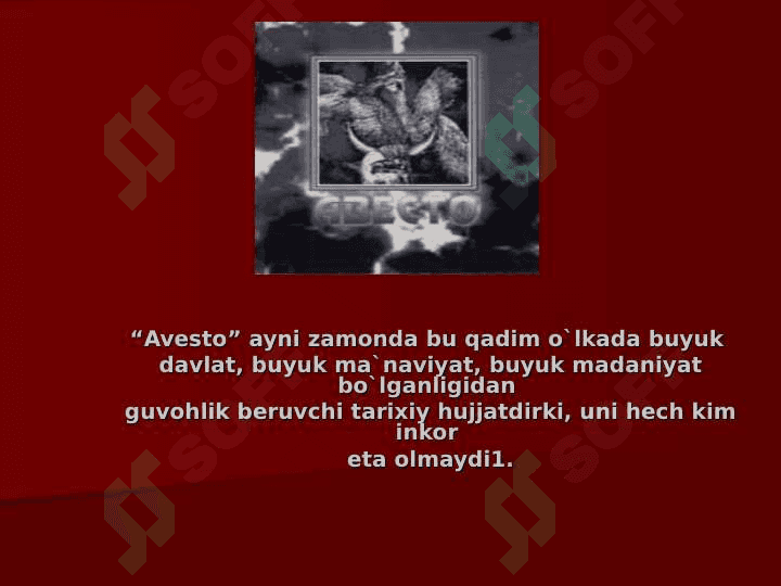 Zardushtiylikning paydo bo`lishi 2