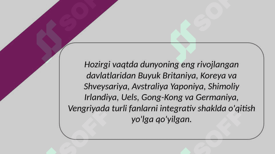 Integratsiyalashgan taʼlimni amaliyotga tadbiq etish boʻyicha turli guruhlarga mansub respondentlarning fikrlarini aniqlashga qaratilgan sotsiologik tadqiqotlar.pptx 2