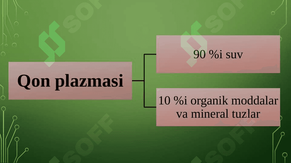 Qonning kimyoviy tarkibi 6