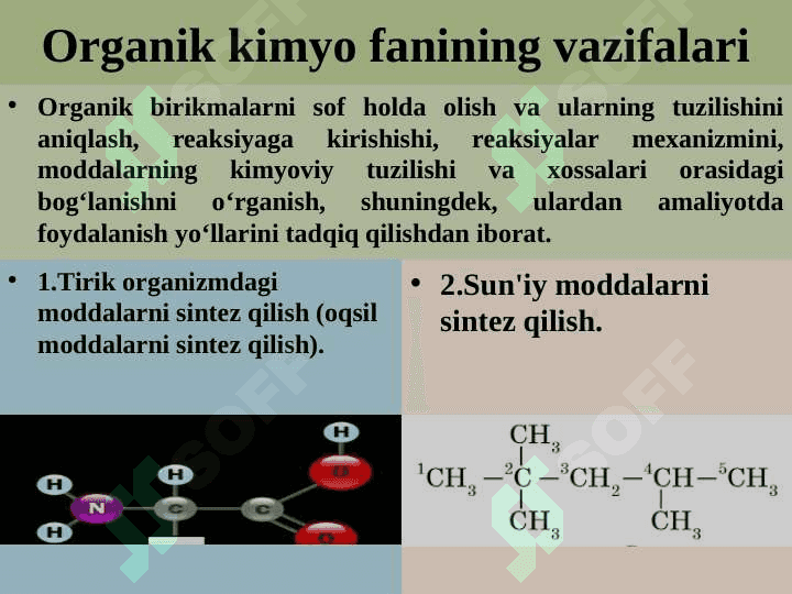 Organik kimyoning asosiy tushunchalari 5