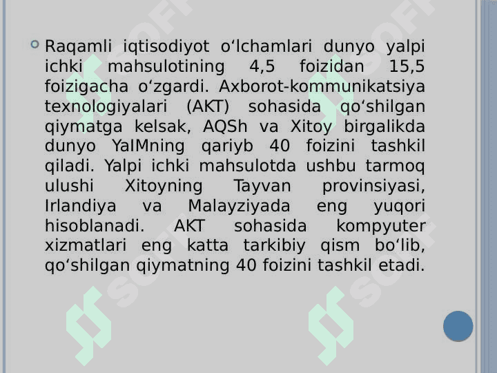 Raqamli iqtisodiyotning makro hamda mikro darajadagi ta'siri 4