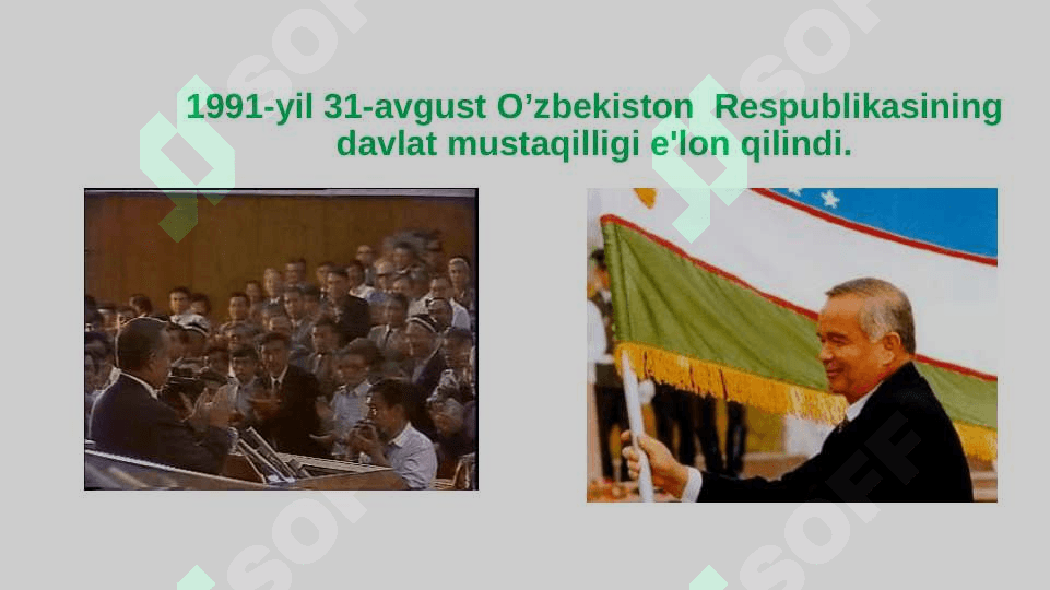 O‘zbekistonda demokratik, fuqorolik jamiyati asoslarining shakllanishi, amalga oshirilgan siyosiy islohotlar. 3