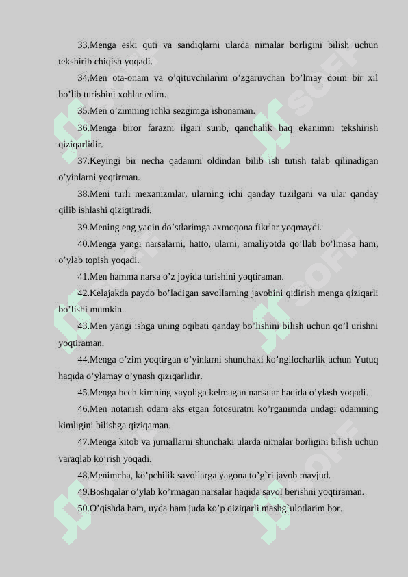 Qobiliyatni psixodiagnostika qilishQobiliyatni psixodiagnostika qilish 7
