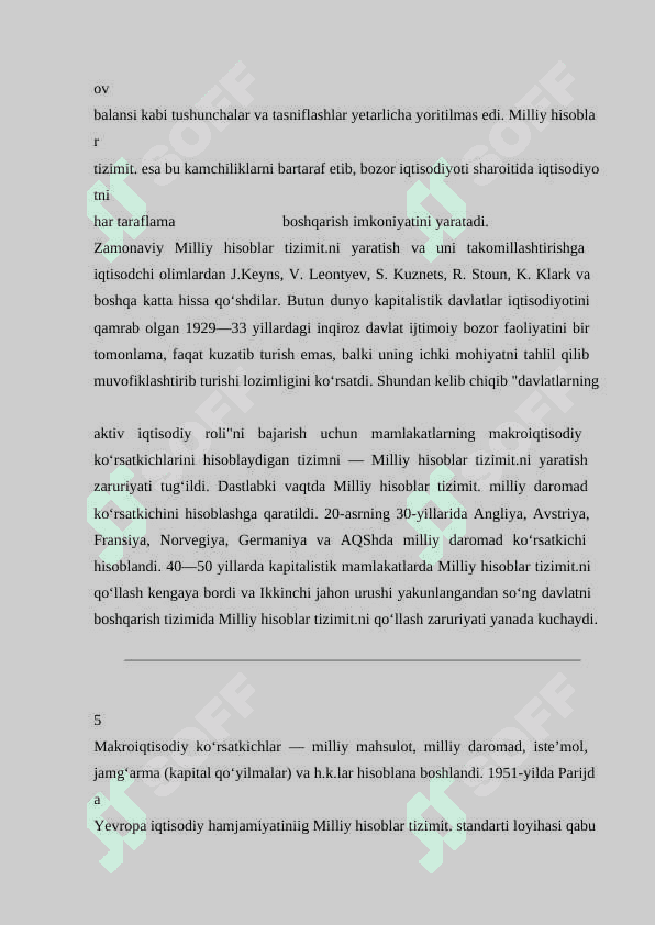 O'zbekistonda milliy hisoblar tizimi: holati va istiqbollari 8