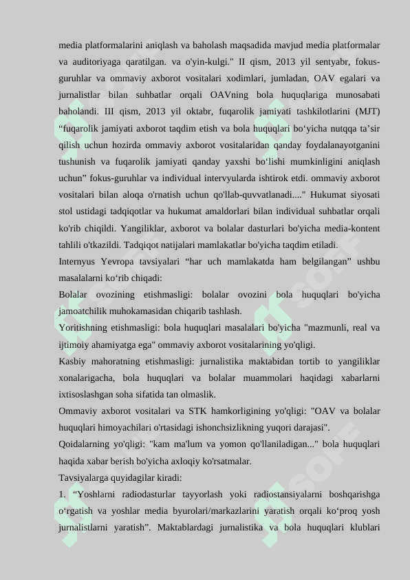 Media muhitda bola huqulari 4