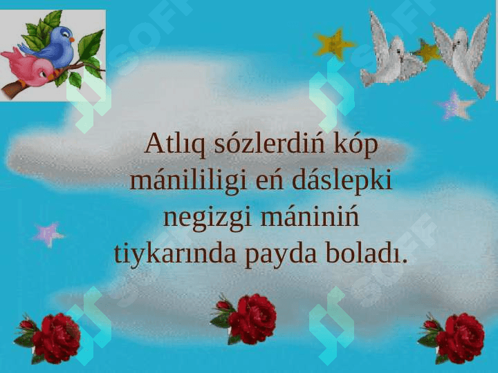 Kóp mánili atlıqlar 4