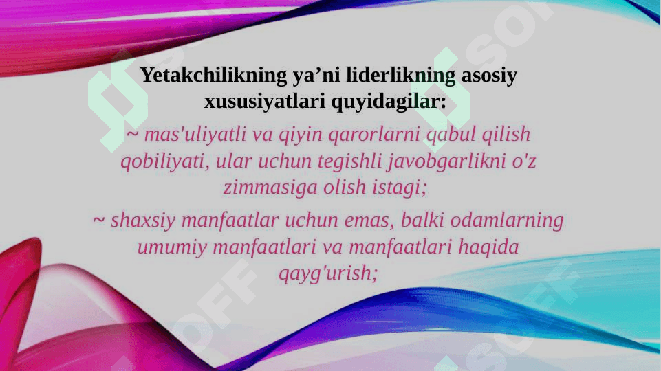 Lider va tashkilotchi yoshlarni ijtimoiy-pedagogik qo’llab-quvvatlash printsiplari 4
