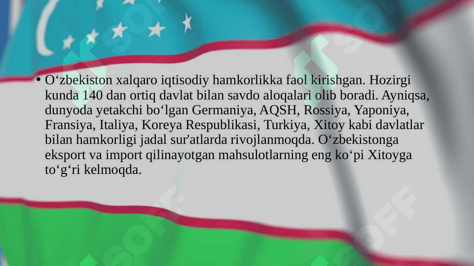 Tashqi iqtisodiy aloqalar 3