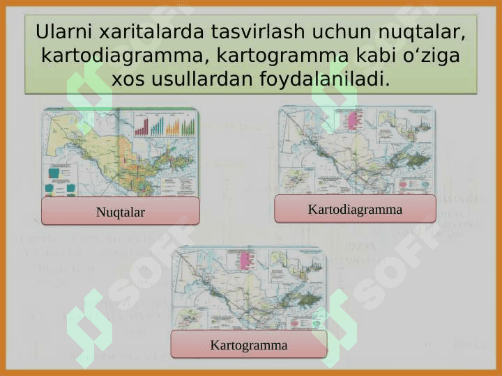 8-sinf. Geografiya. IJTIMOIY-IQTISODIY XARITALAR 4