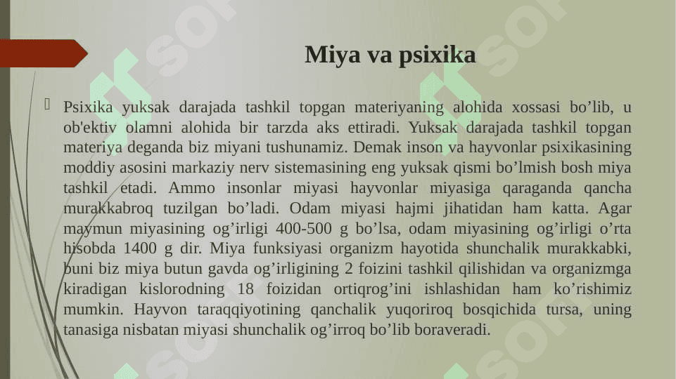 Umumiy psixologiya fanining maqsadi vazifalari va metodlari 5