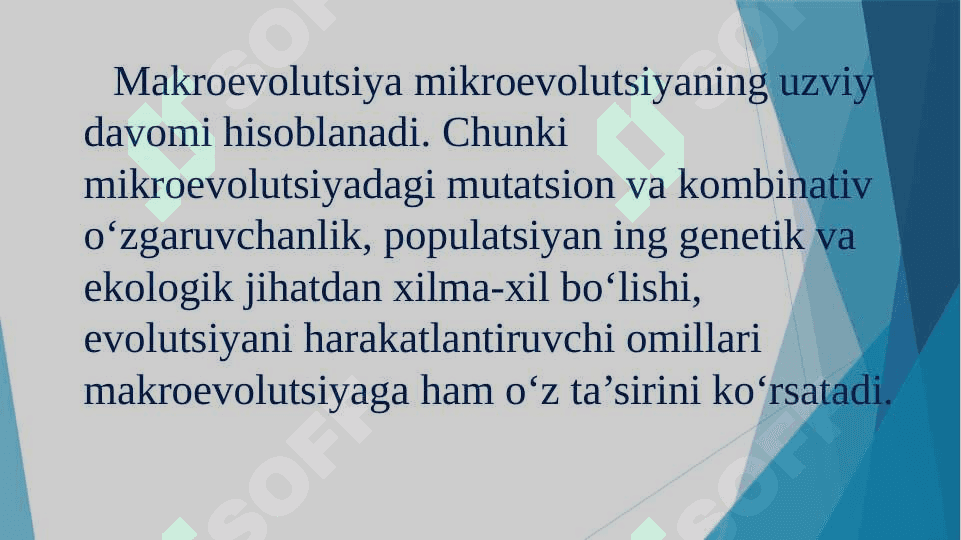 Evolyutsiyani isbotlashda molekulyar biologiya, sitologiya,embriologiya fanlari dalillari 6