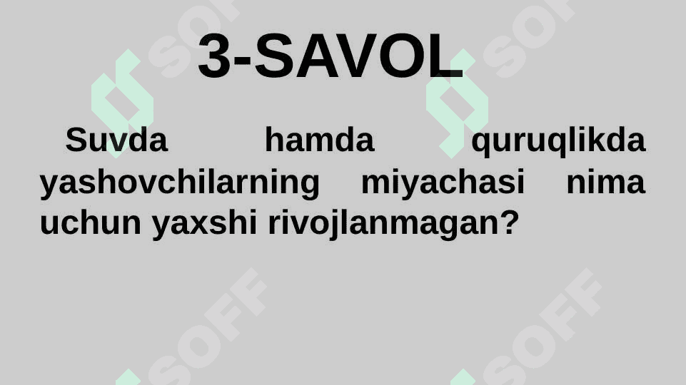 HAYVONLARNING TANA QOPLAMLARI VA HARAKAT ORGANLARI EVOLUTSIYASI 6
