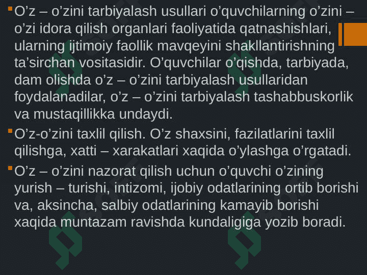 ZAMONAVIY O’QITUVCHI VA UNGA QO’YILADIGAN TALABLAR. 3
