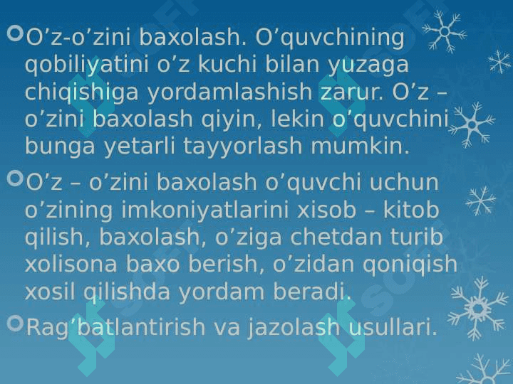 ZAMONAVIY O’QITUVCHI VA UNGA QO’YILADIGAN TALABLAR. 4