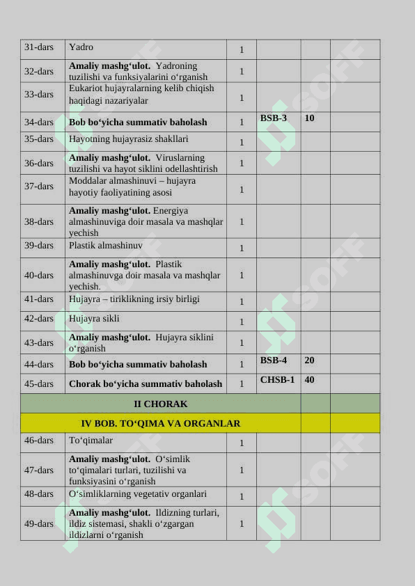 10-SINF BIOLOGIYA ISH REJA 3