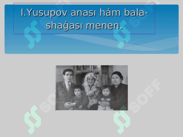 Ibrayım Yusupovtıń ómiri hám dóretiwshiligi  .  “Aral elegiyaları”  qosıǵı 3