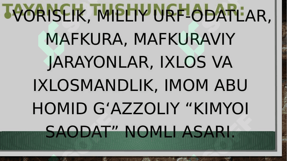 Milliy tarbiyani shakllantirishda vorisiylik va qadriyatlar uygʻunligi 3