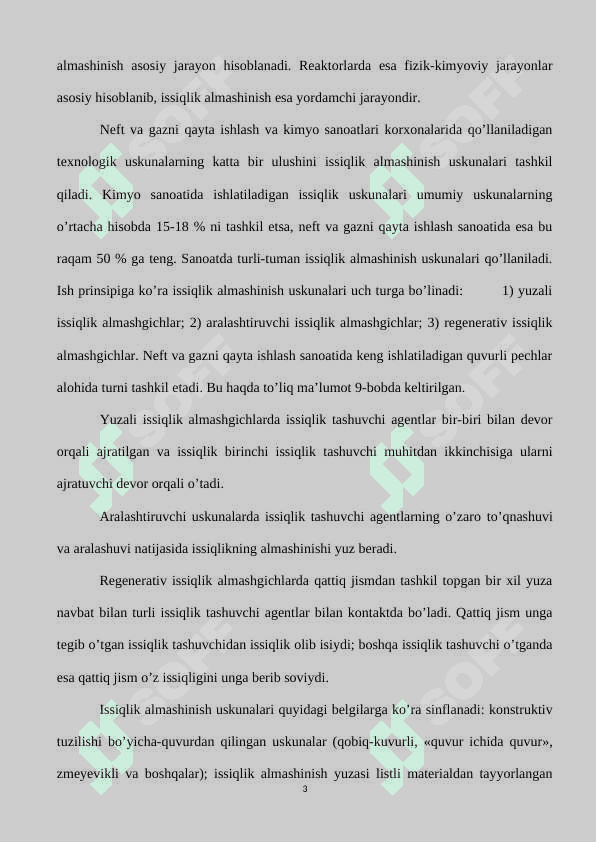 ISSIQLIK ALMASHINISH USKUNALARI 3