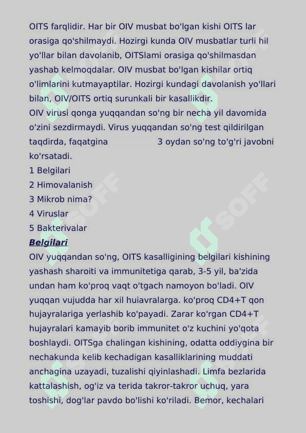 1 -dekabr Хalqaro OITSga qarshi kurash kuni 3