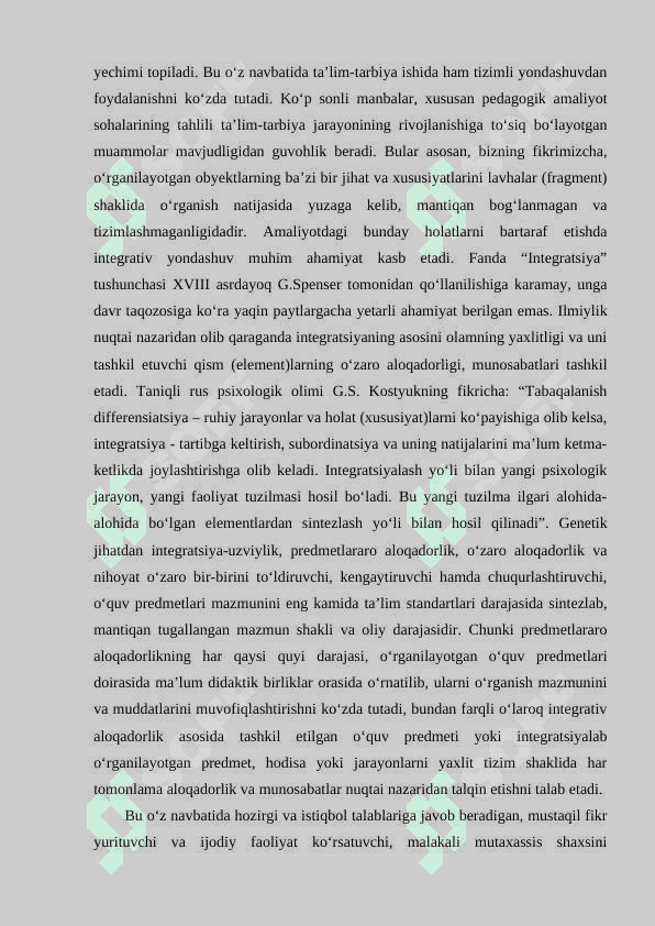 Rivojlangan mamlakatlarda maktabgacha ta'lim tizimi 3