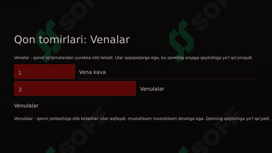 Qon aylanishi tizimi 8