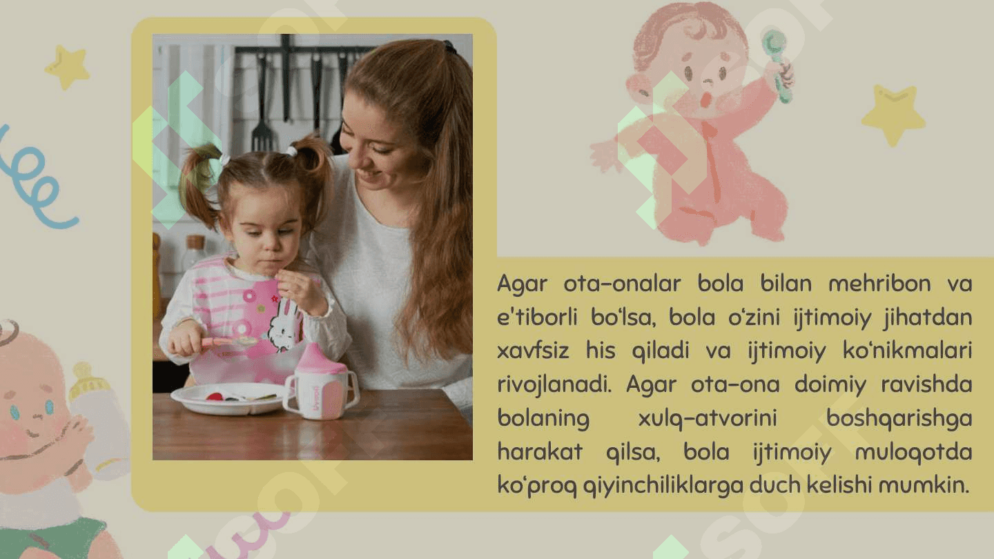 Bolaning sotsiumda rivojlanishi 6