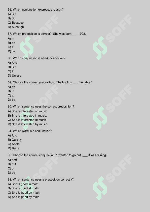 Ingliz tili test 8