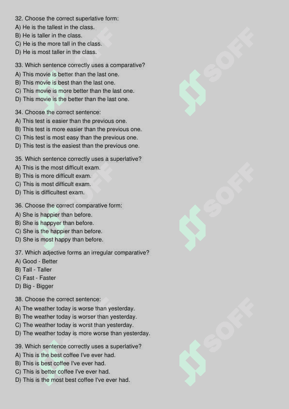 Ingliz tili test 5