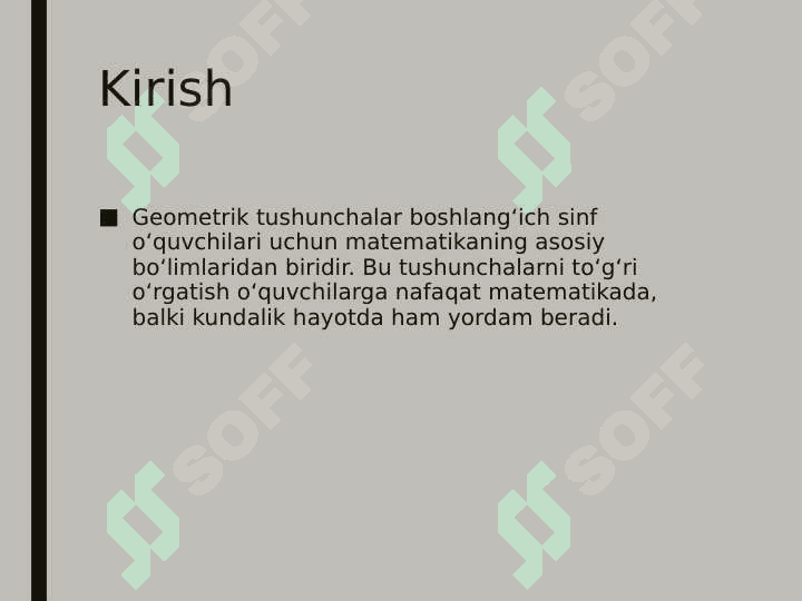 Geometrik tushunchalar 2