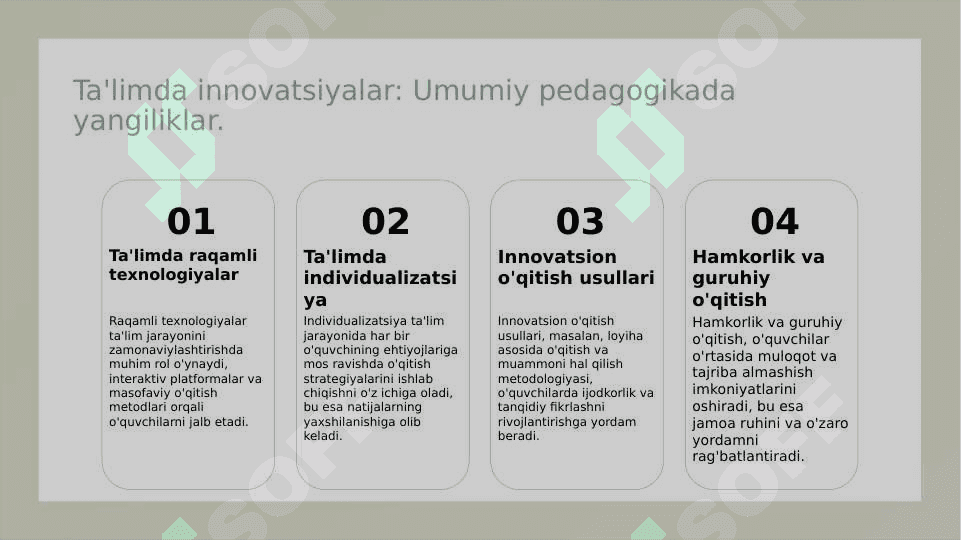 Umumiy pedagogika ta'lim tarbiya nazariyasi pedagogika ilmiy tadqiqot metodlari 6