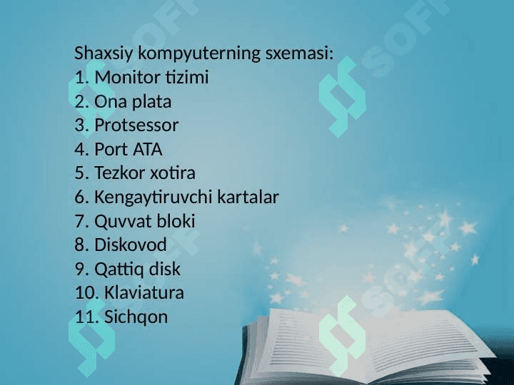 Tezkor xotira turlari bilan tanishish 4