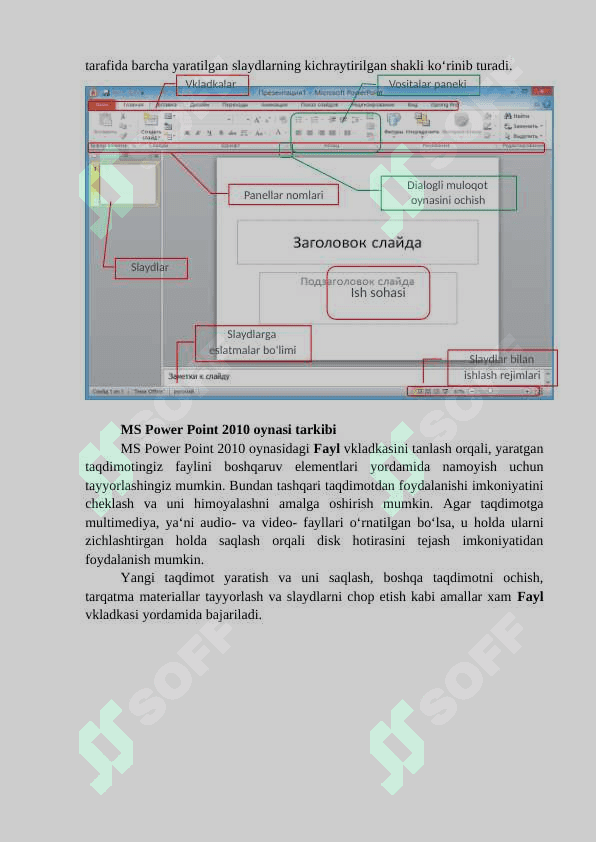 TAQDIMOT MUXARRIRLARI VA ULARDA ISHLASH 3