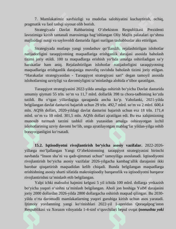 YANGI O‘ZBEKISTONDA XALQCHIL VA INSONPARVAR DAVLAT QURISHNING IJTIMOIY-SIYOSIY AHAMIYATI 2