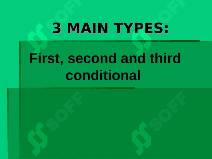 CONDITIONAL SENTENCES 2