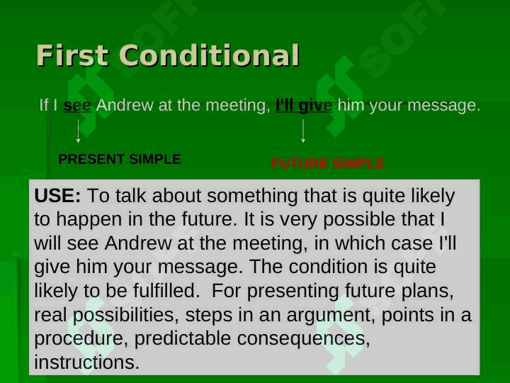 CONDITIONAL SENTENCES 3