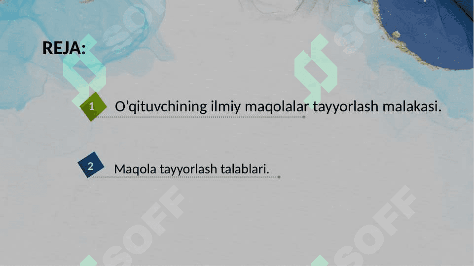 MAQOLA O’QITUVCHI  NUTQINING JANRI SIFATIDA. 2