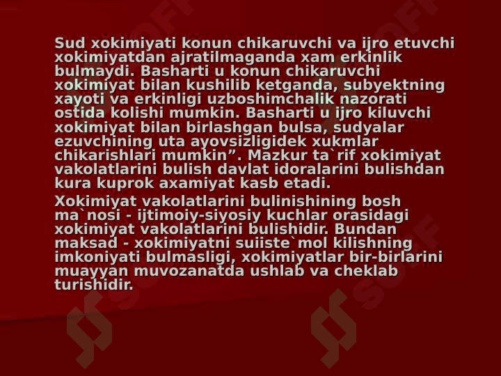 Davlat mexanizmi tushunchasi va xususiyatlari 7