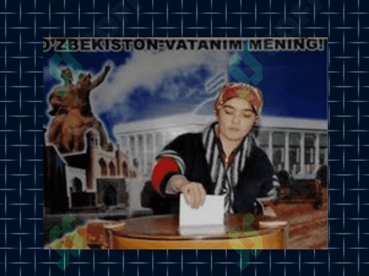 O’zbekiston respublikasida saylov huquqi va  saylov tizimi 3