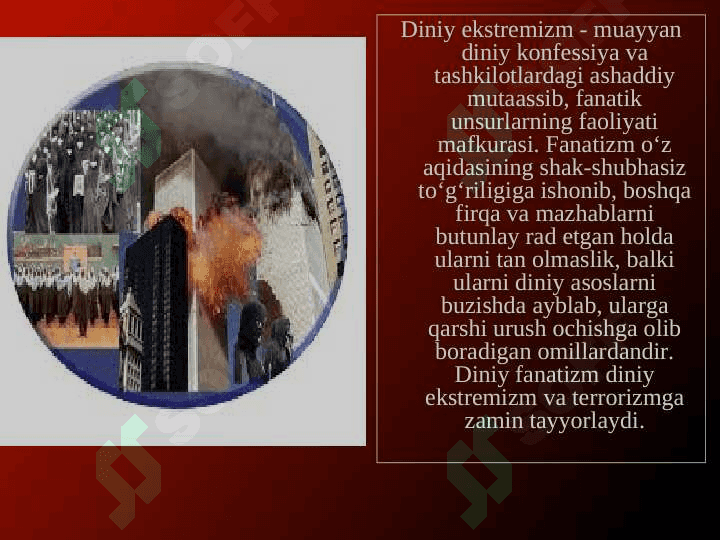 Diniy ekstremizm 2