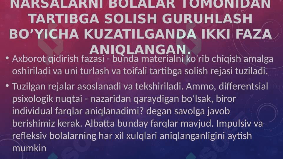 Psixologiyaning zamovaniy tendensiyalari 8