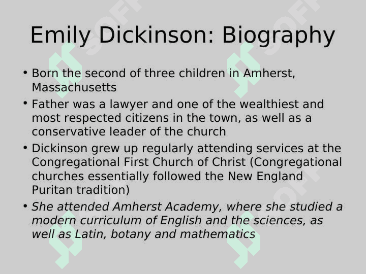 Emily Dickinson 2