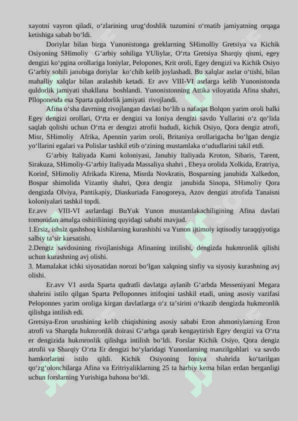 QADIMGI YUNONISTONDA XALQARO MUNOSABATLAR VA DIPLOMATIYA 2