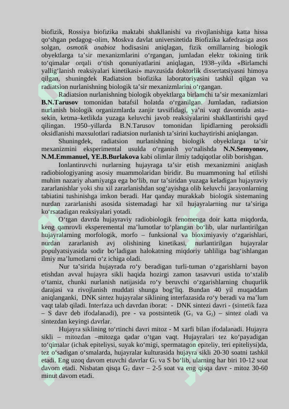 Hujayraning zararlanishi, nobud boʻlishi va sabablari 3