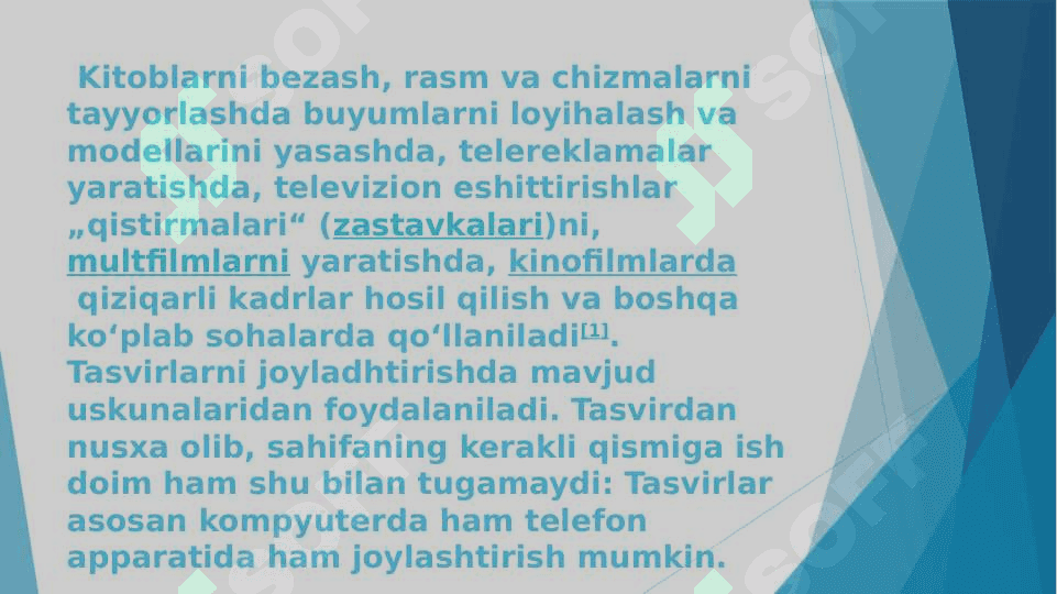 TEXNIK TIZIMLARDA KOMPYUTER GRAFIKASIDA FOYDALANISH 3